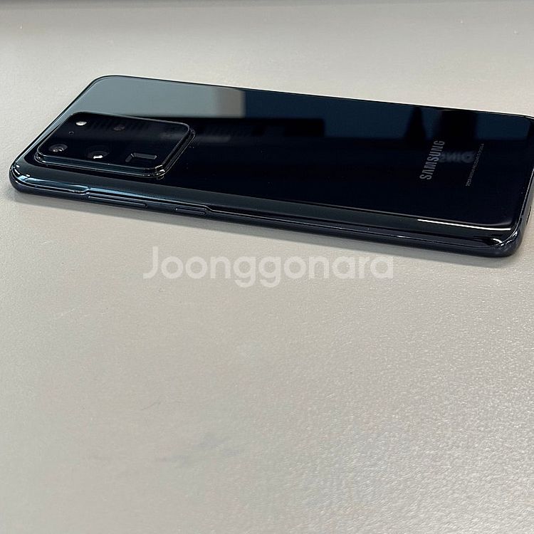 갤럭시S20울트라 블랙색상 256용량 미파손 외관 특A급 깨끗한단말기 서브용 배달용 게임용 추천 16만 판매합니다--8